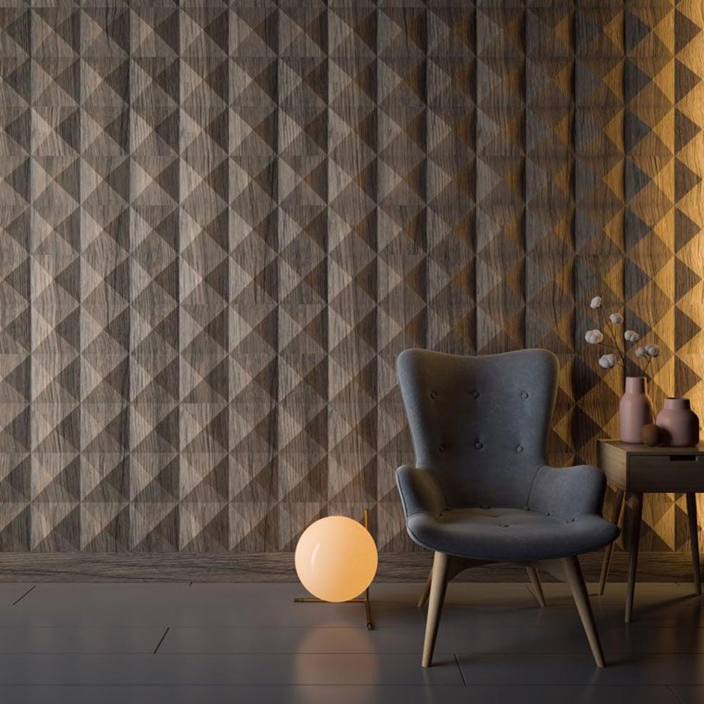 Гипсовая 3D панель с принтографией PM-104