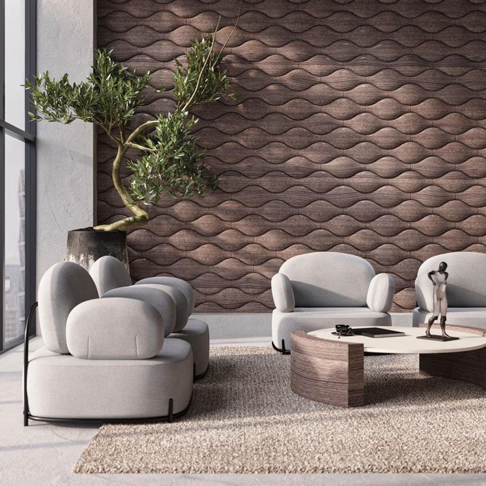 Гипсовая 3D панель с принтографией PM-108