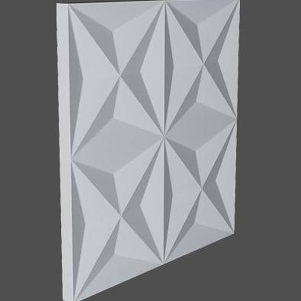 Гипсовая 3D панель с принтографией PM-11