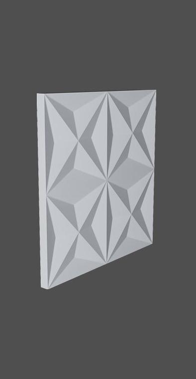 Гипсовая 3D панель с принтографией PM-11