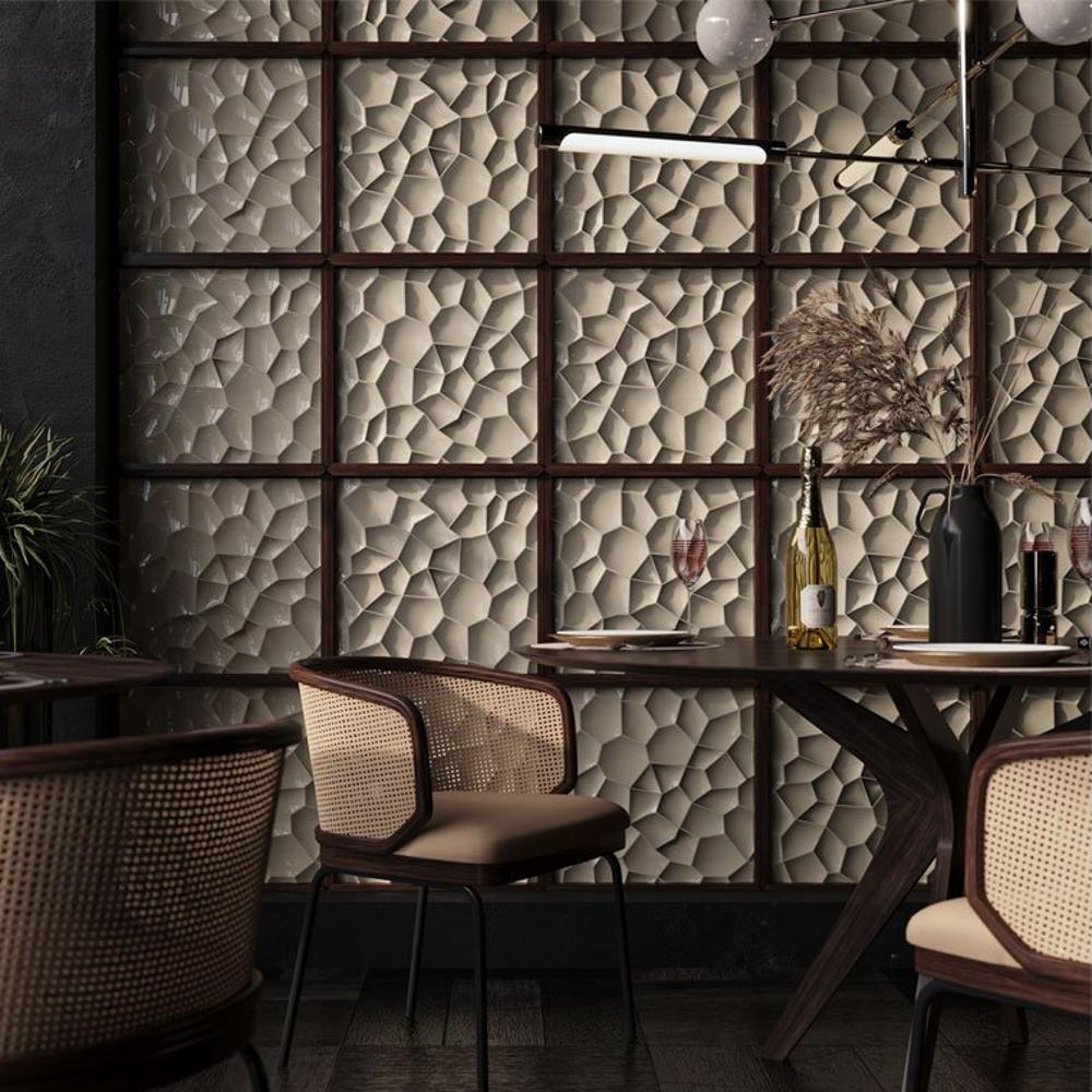 Гипсовая 3D панель с принтографией PM-13