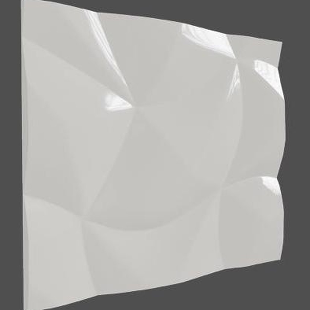 Гипсовая 3D панель с принтографией PM-14