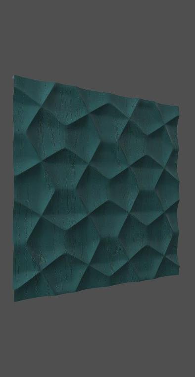 Гипсовая 3D панель с принтографией PM-17