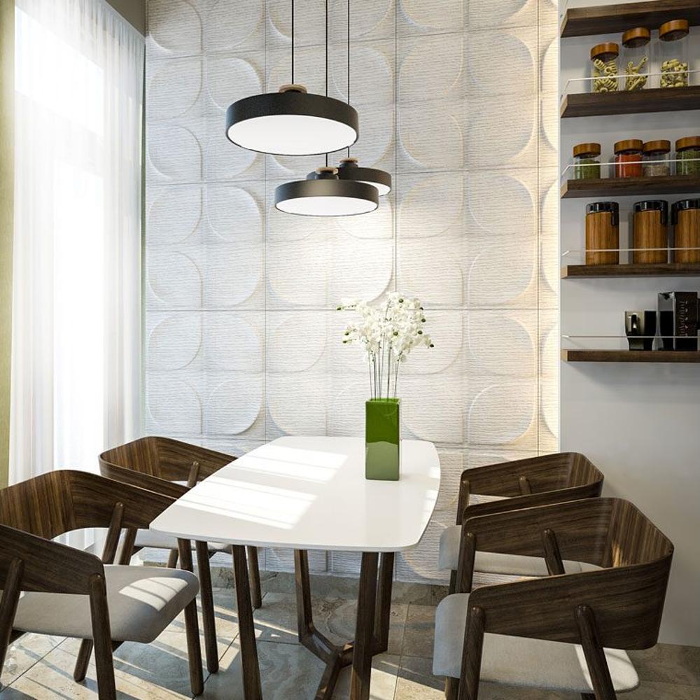 Гипсовая 3D панель с принтографией PM-20