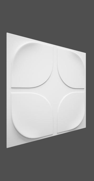 Гипсовая 3D панель с принтографией PM-20