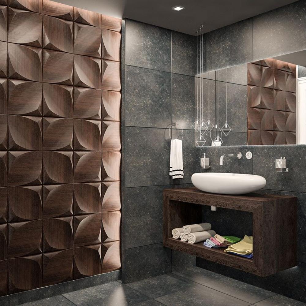 Гипсовая 3D панель с принтографией PM-22