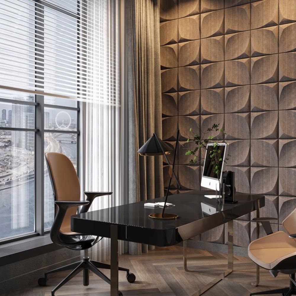 Гипсовая 3D панель с принтографией PM-22