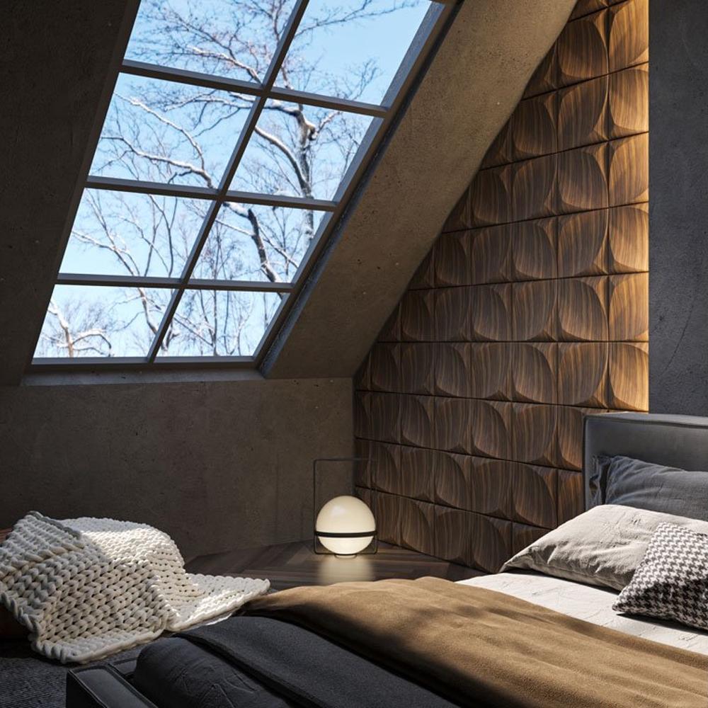 Гипсовая 3D панель с принтографией PM-22