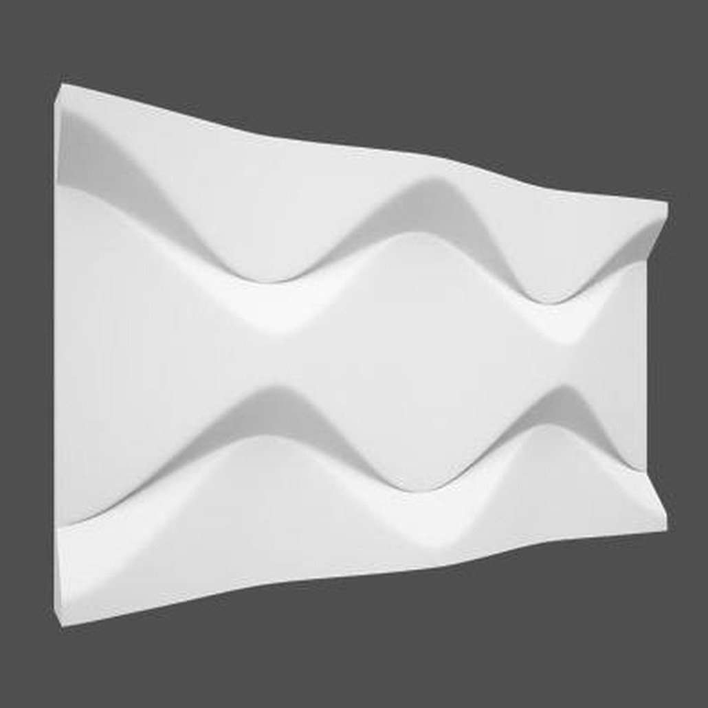 Гипсовая 3D панель с принтографией PM-24