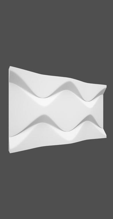 Гипсовая 3D панель с принтографией PM-24
