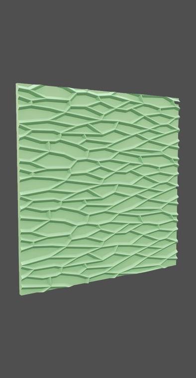 Гипсовая 3D панель с принтографией PM-27