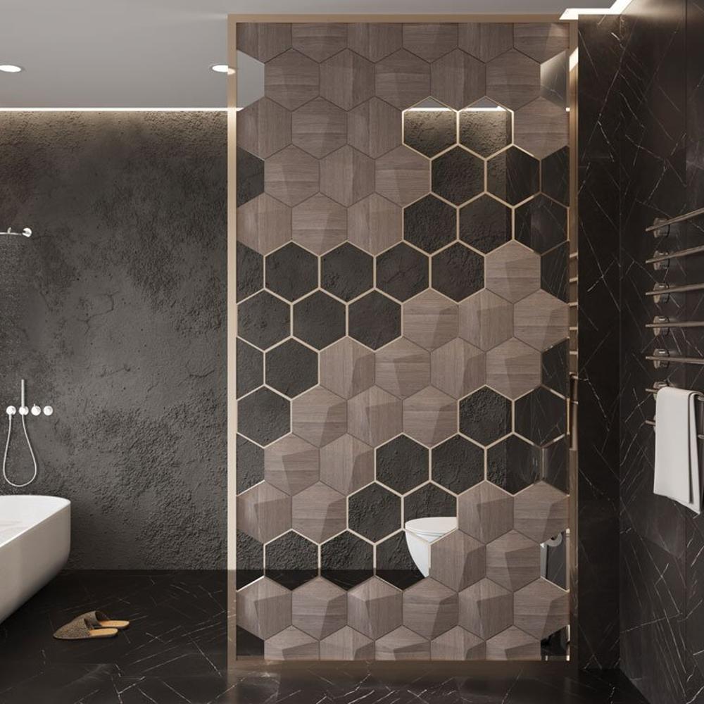 Гипсовая 3D панель с принтографией PM-30