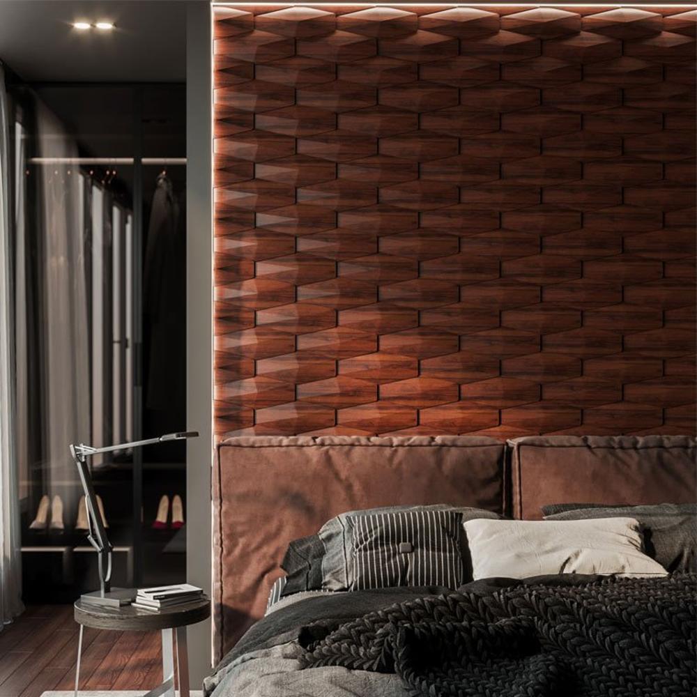 Гипсовая 3D панель с принтографией PM-36