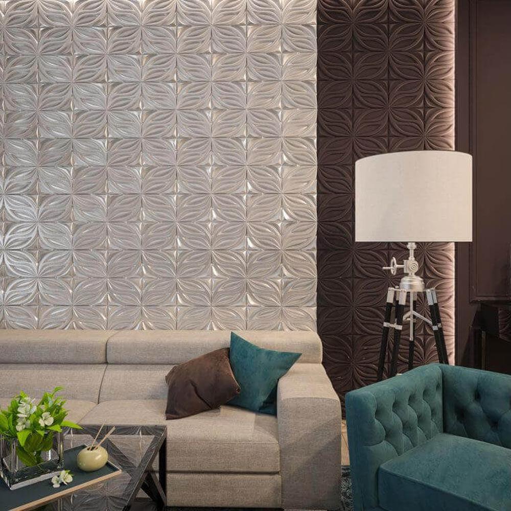 Гипсовая 3D панель с принтографией PM-37