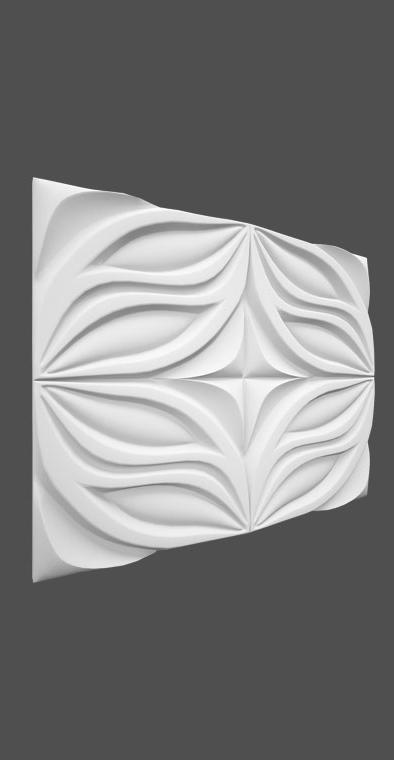 Гипсовая 3D панель с принтографией PM-37