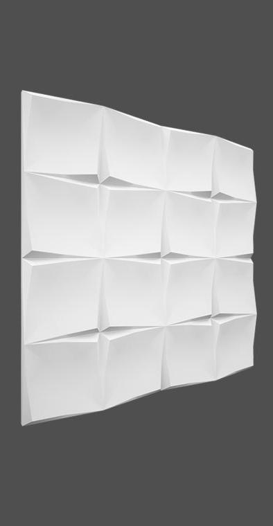 Гипсовая 3D панель с принтографией PM-38