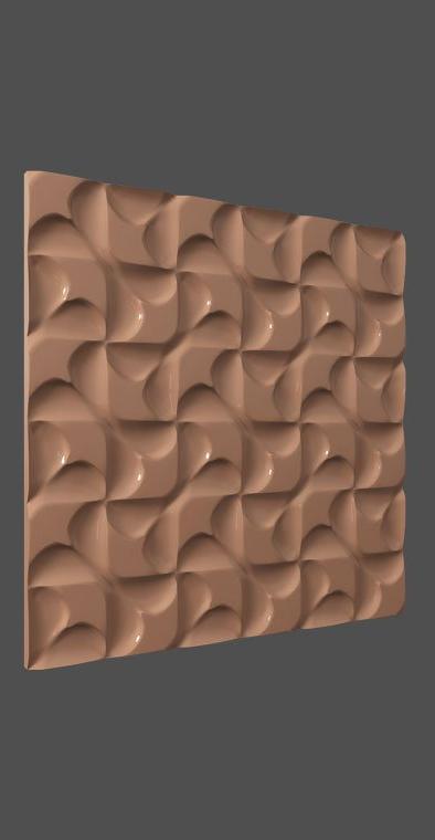 Гипсовая 3D панель с принтографией PM-43