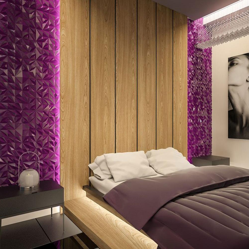 Гипсовая 3D панель с принтографией PM-45