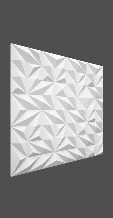 Гипсовая 3D панель с принтографией PM-45