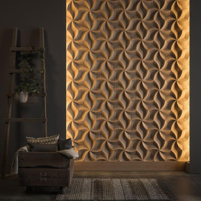 Гипсовая 3D панель с принтографией PM-46