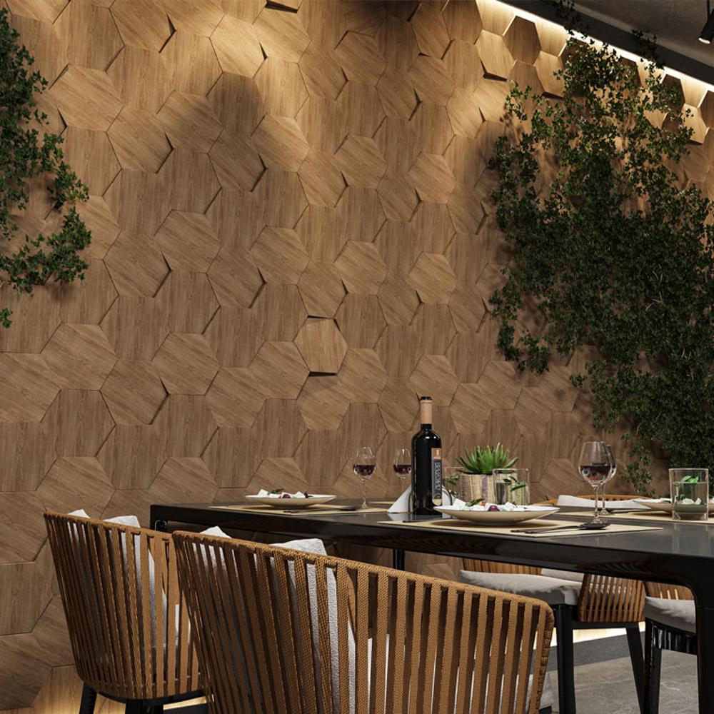 Гипсовая 3D панель с принтографией PM-47