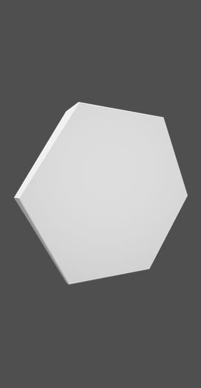 Гипсовая 3D панель с принтографией PM-47