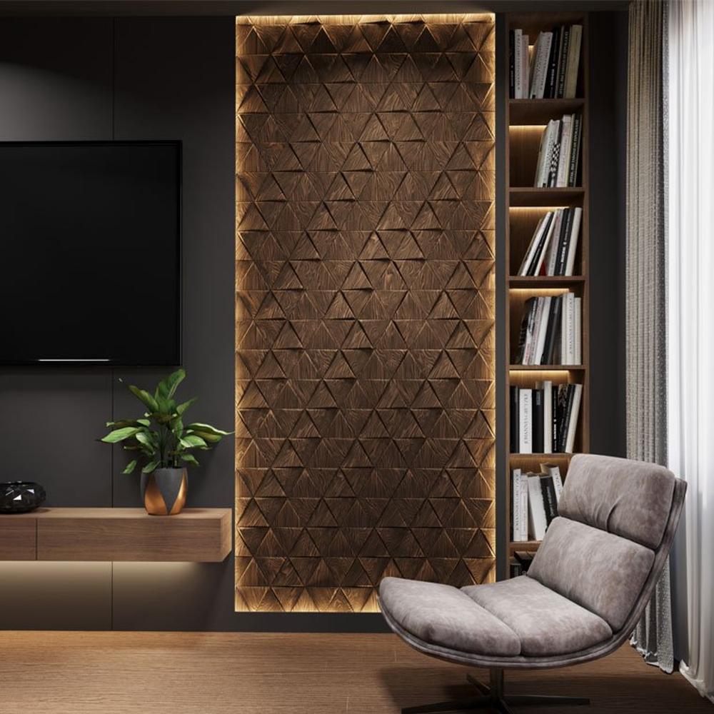 Гипсовая 3D панель с принтографией PM-50