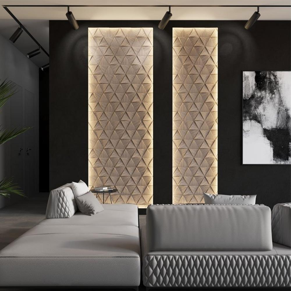 Гипсовая 3D панель с принтографией PM-50