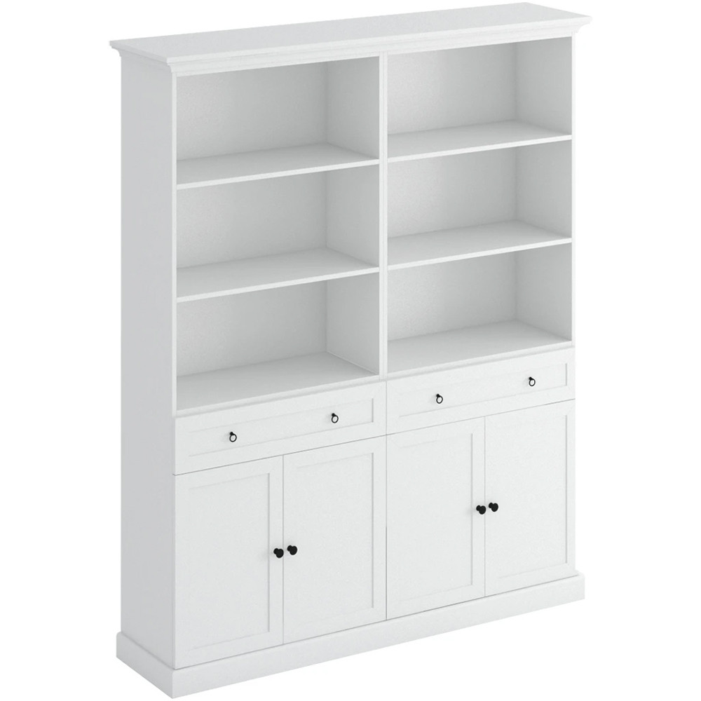 Двойной стеллаж с ящиками и дверцами Percent Rack