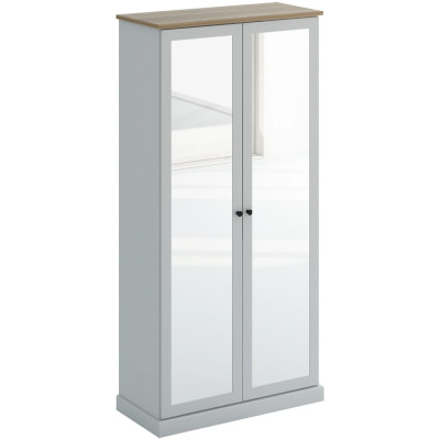Двухдверный шкаф с зеркальными дверцами Percent Closet