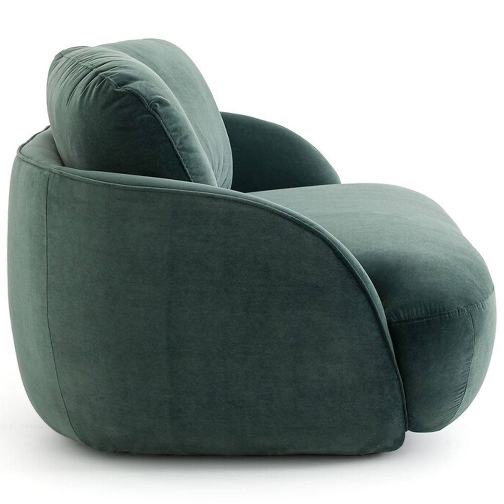 Двухместный диван Halle Green Sofa