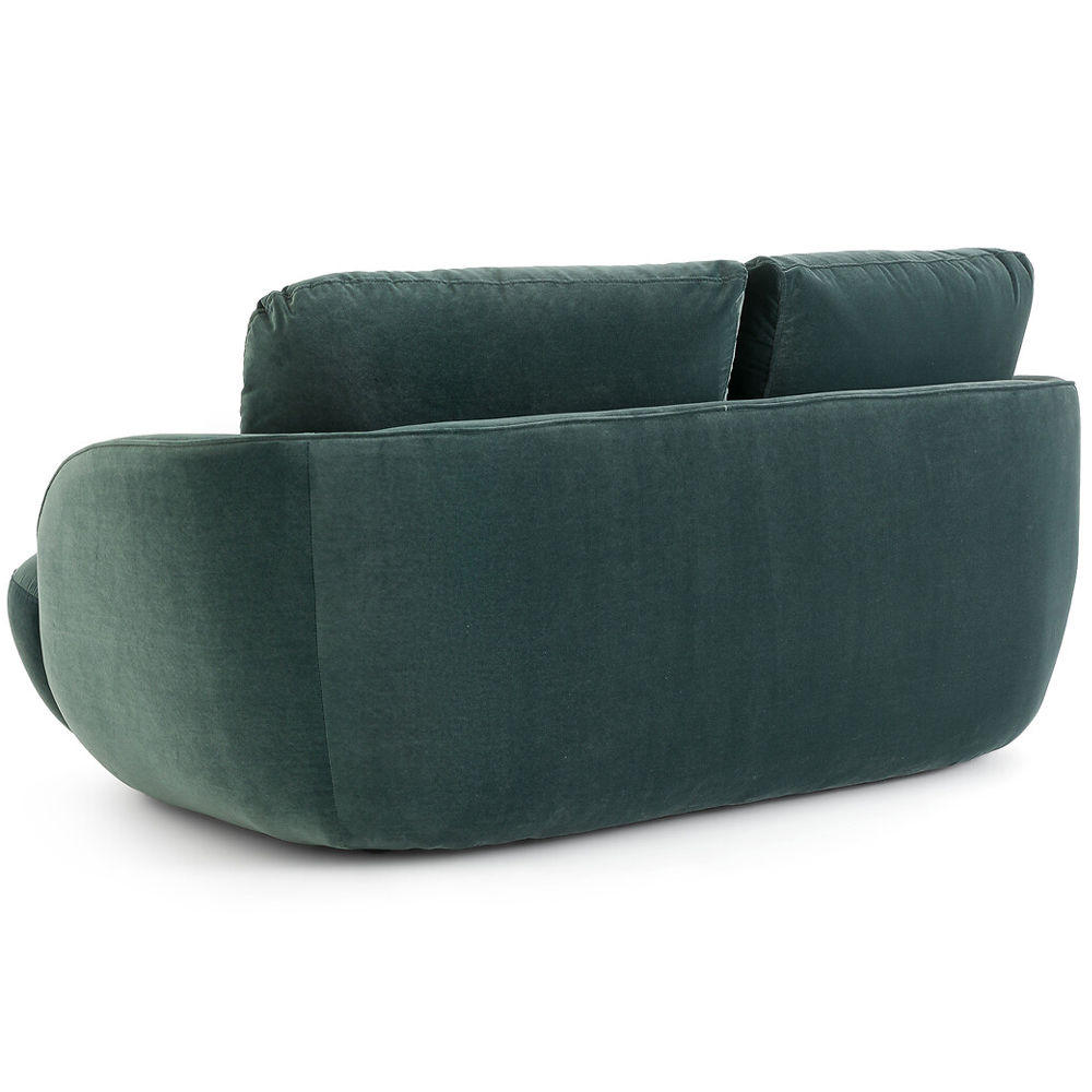 Двухместный диван Halle Green Sofa