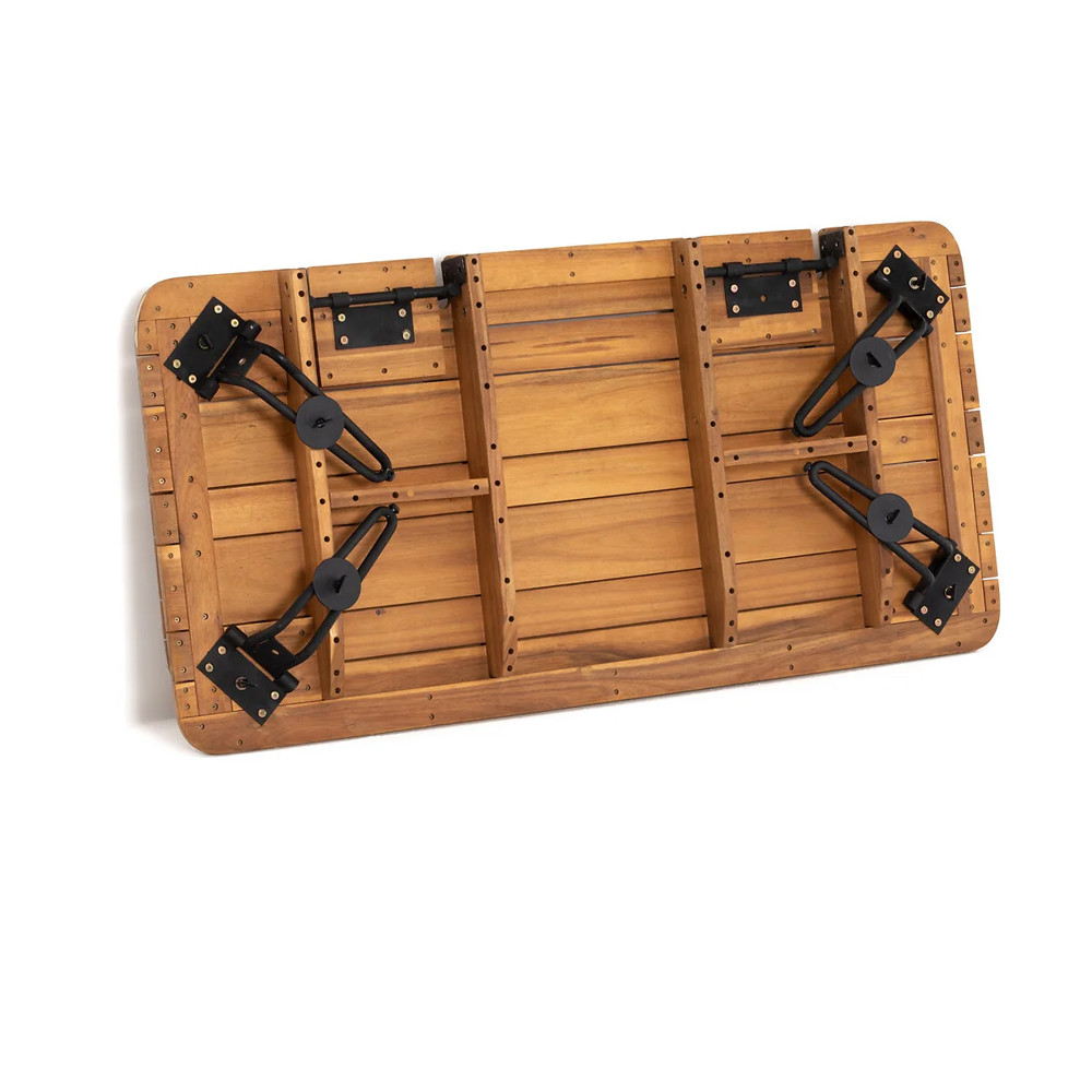 Двухместный диван из акации без подлоконтиков Amra