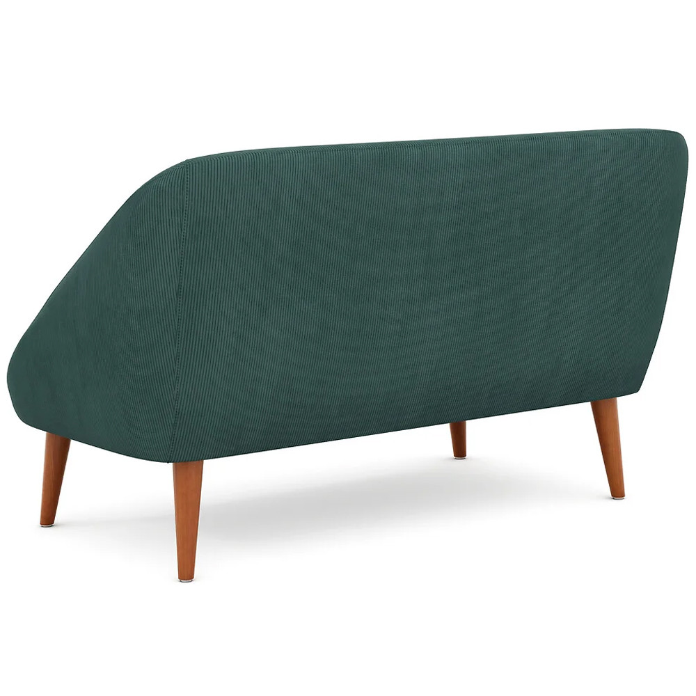 Двухместный диван с обивкой из велюра Belanger Sofa