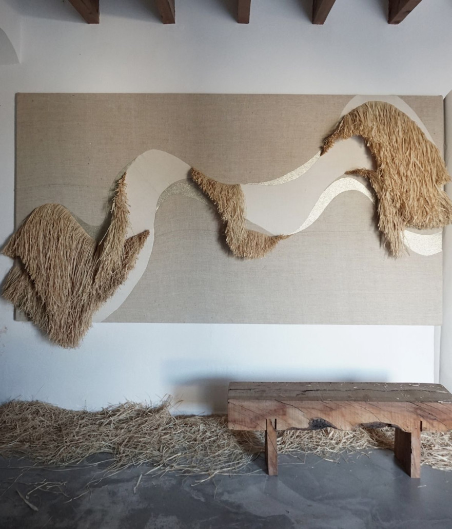 Декор настенный в Эко стиле Малибу wall panel Malibu Abstraction
