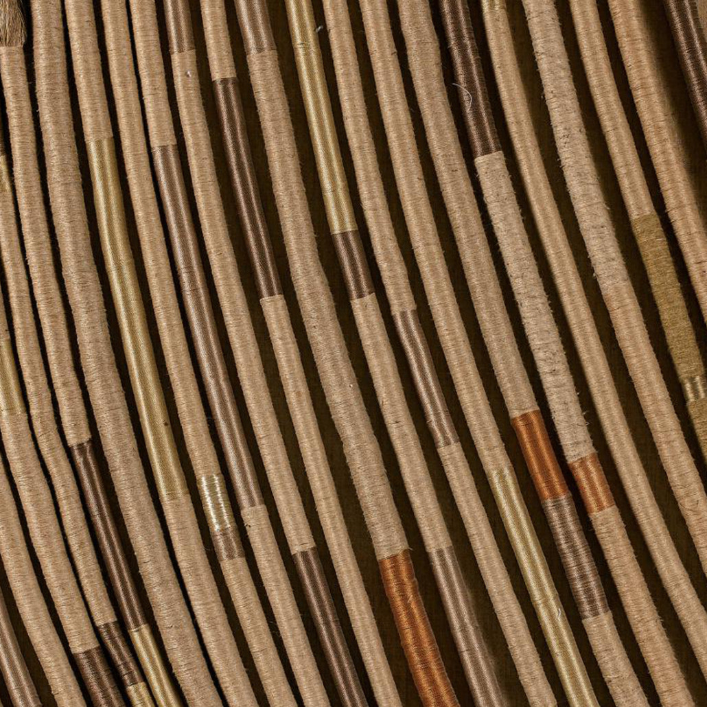 Декор настенный в Эко стиле рафия Malibu wall panel