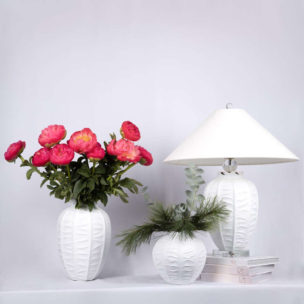 Декоративная ваза Valencia White