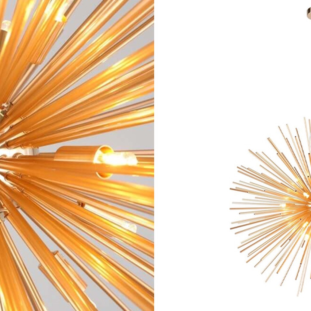 Декоративная люстра Pulsar Gold