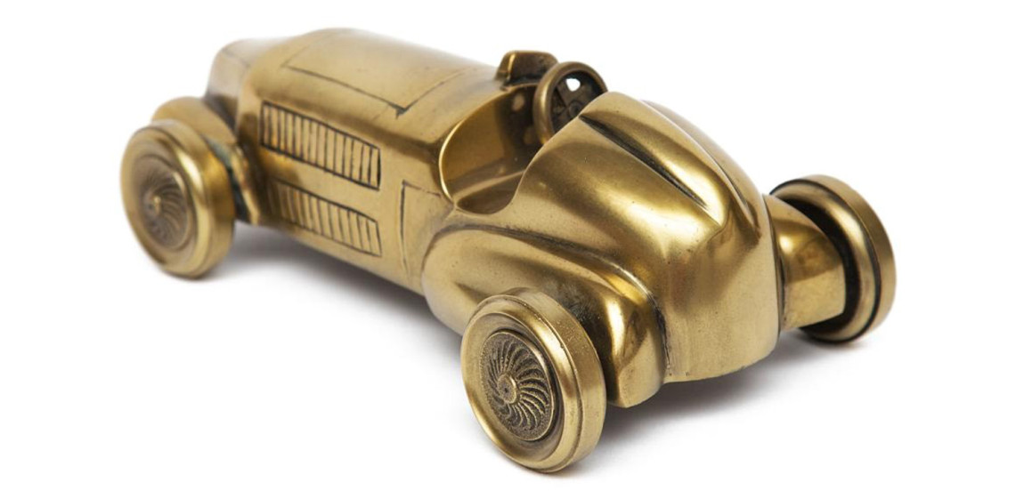 Декоративная машина Decorative Metal Retro Car copper