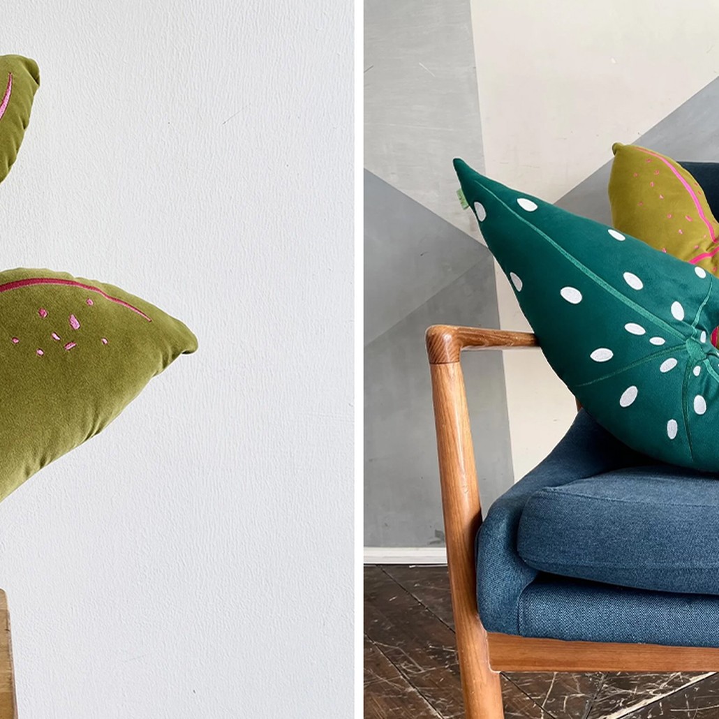 Декоративная подушка Botanical Cushion Caladium