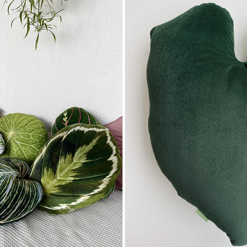 Декоративная подушка Botanical Cushion Philodendron