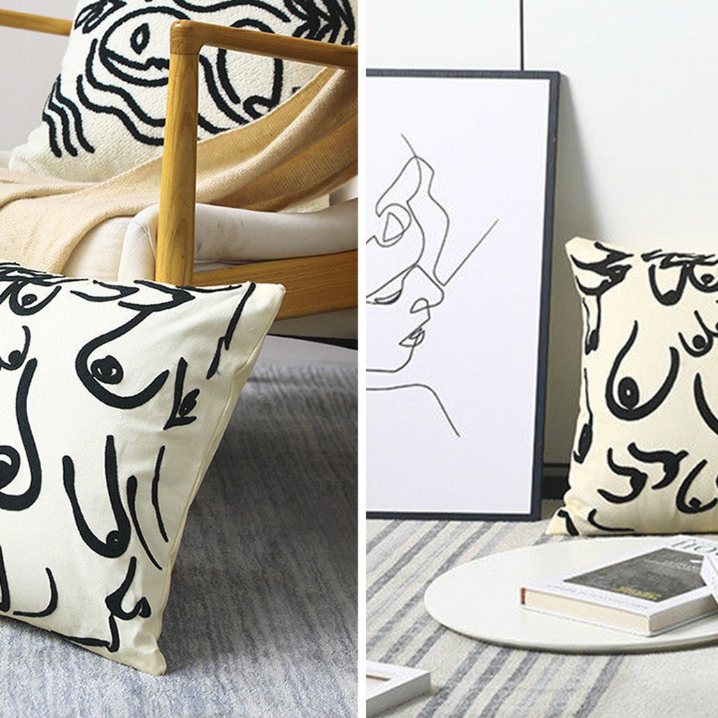 Декоративная подушка Breast Pattern Cushion