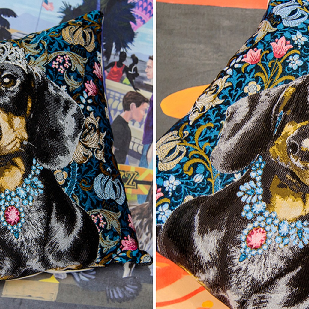 Декоративная подушка Dachshund