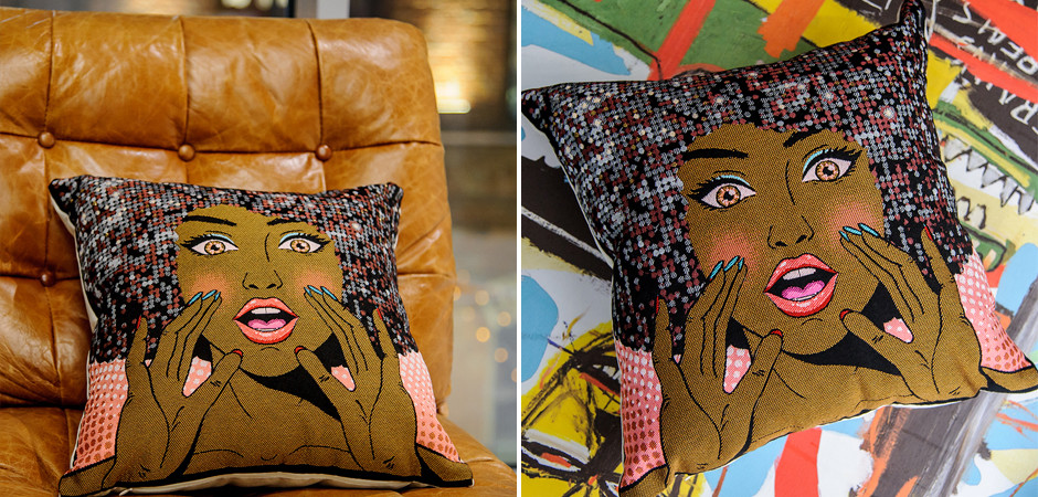 Декоративная подушка Disco Girl