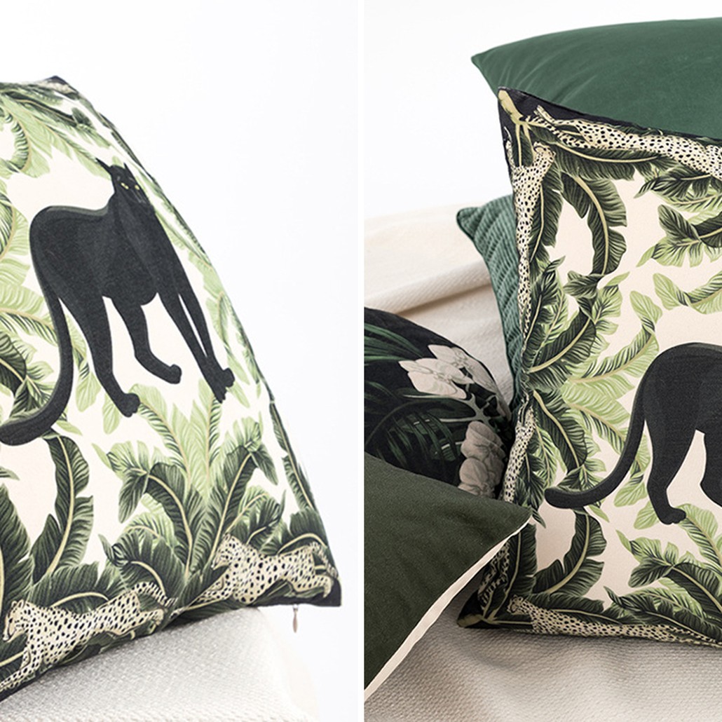 Декоративная подушка Черная Пантера Black Panther Cushion