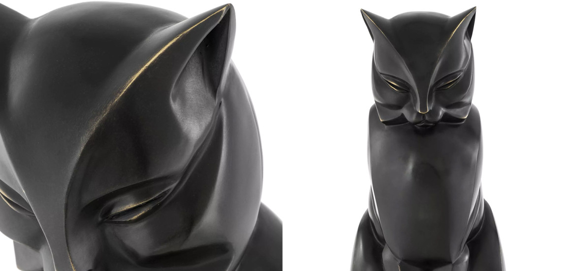 Декоративная статуэтка Eichholtz Cat Art Deco