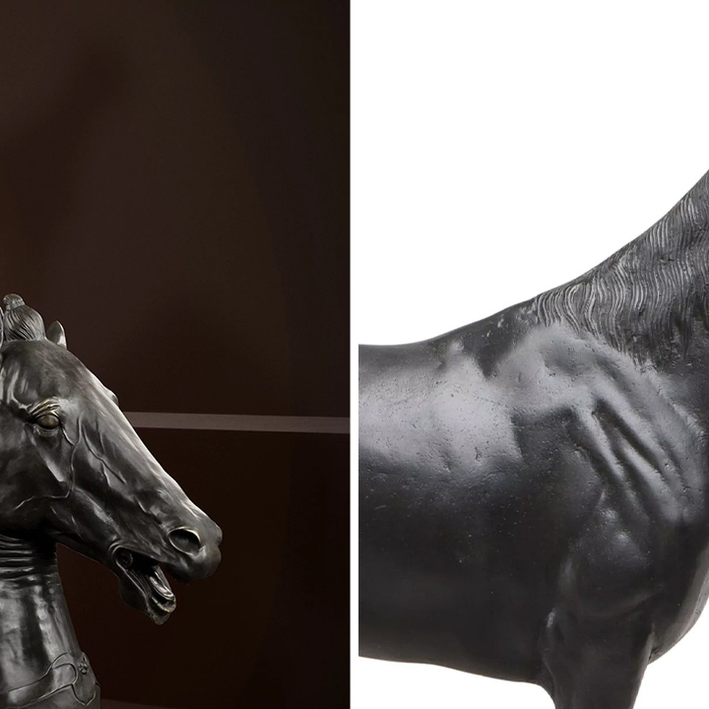 Декоративная статуэтка Eichholtz Horse Rodondo
