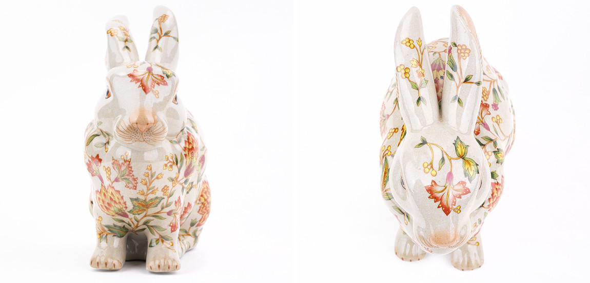 Декоративная статуэтка Porcelain Hare Statuette