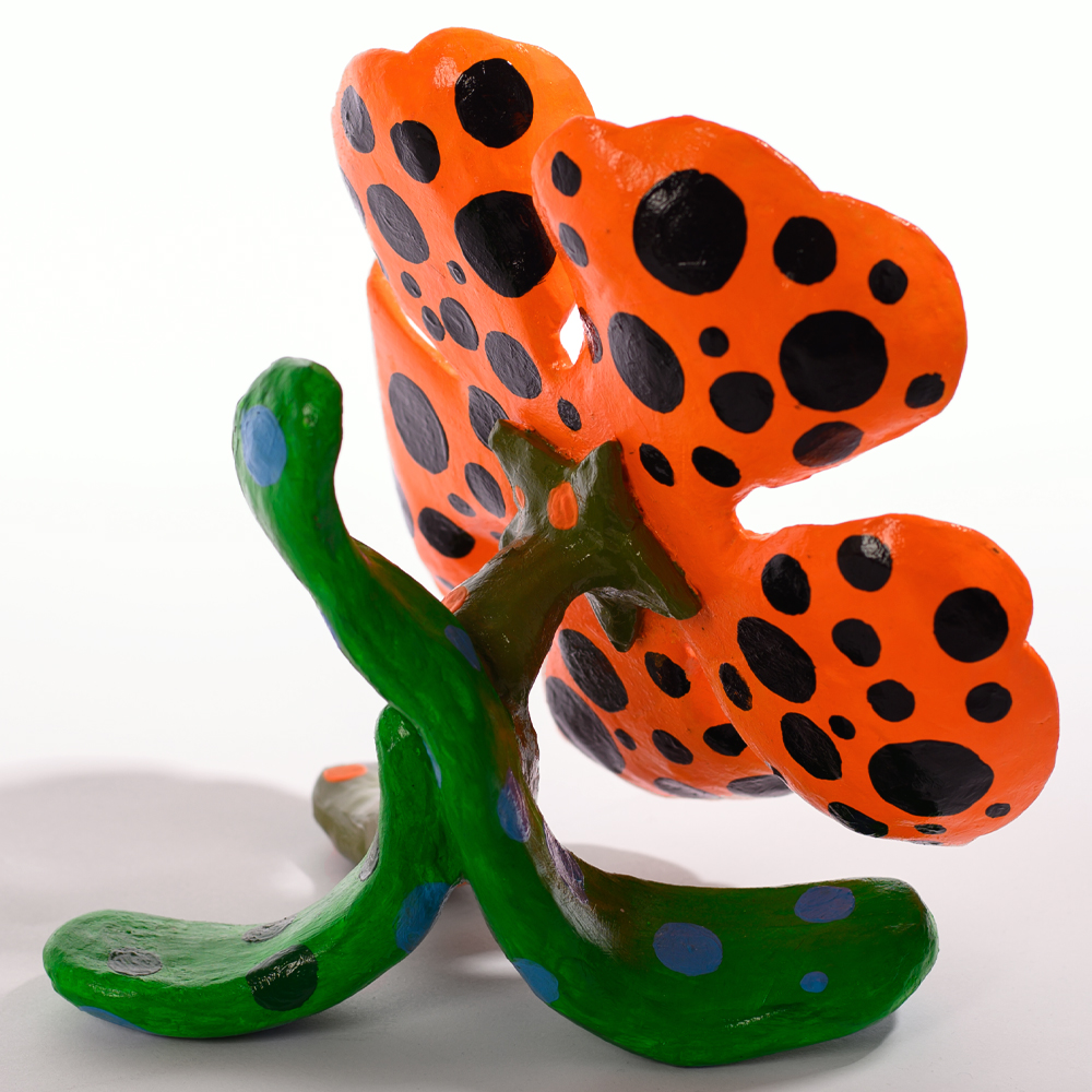 Декоративная статуэтка Yayoi Kusama Flowers that Bloom at Midnight Orange
