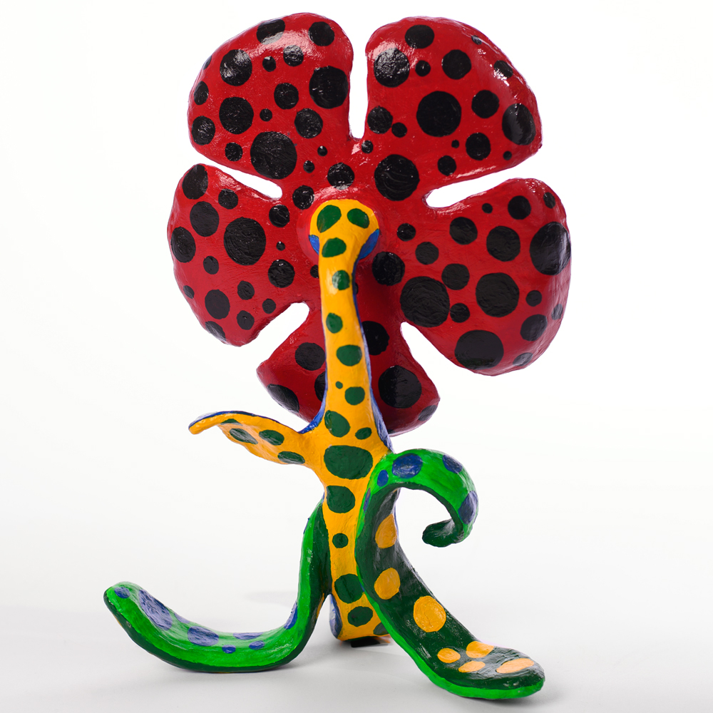 Декоративная статуэтка Yayoi Kusama Flowers that Bloom at Midnight Red